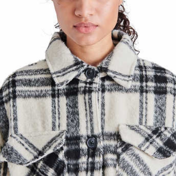 Steve Madden Ladies' Long Shirt Jacket - Picture 4 of 5